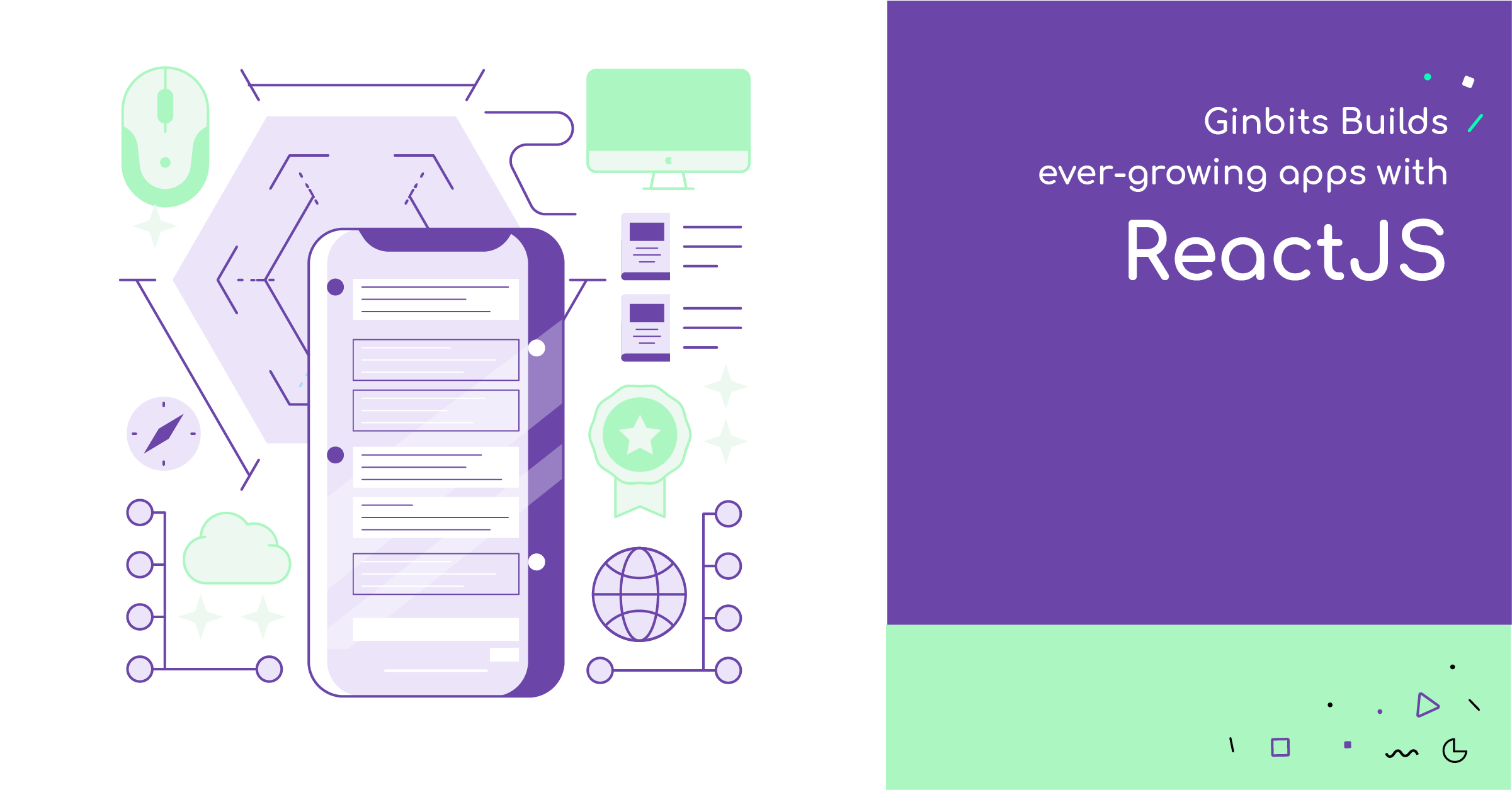 Ginbits Builds ever-growing apps with ReactJS